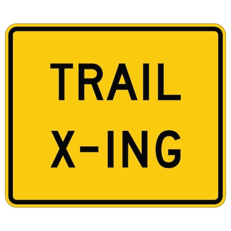 Sign Solutions Usa 18 in Height, 24 in Width, Aluminum, Horizontal Rectangle DUS08DFY2418W11-15P